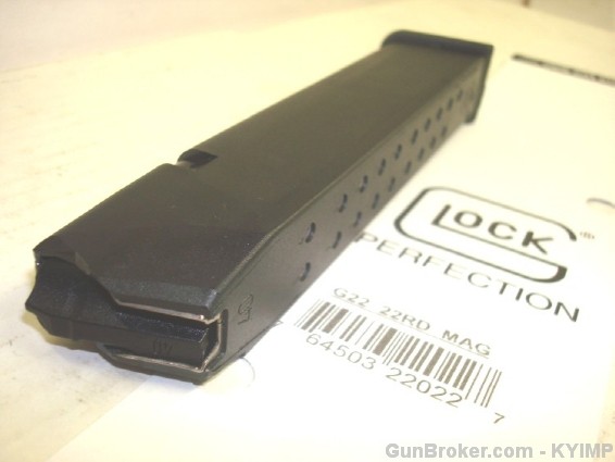 Glock - Model 22 23 27 35 .40 S&W New Drop Free 22 Rnd Magazine